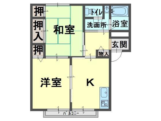 アネックスの間取り