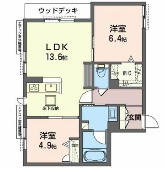 Ｒａｆｆｉｎａ澤の間取り