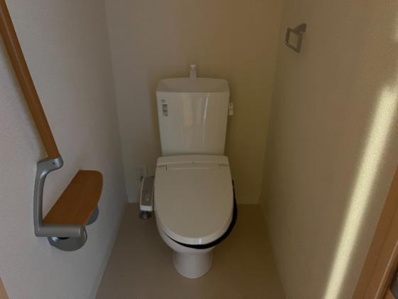 シャーメゾン・パティオのトイレ|清潔感のあるトイレです