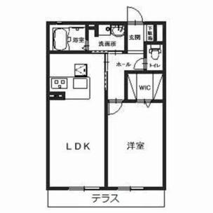 シャーメゾン千鳥の間取り