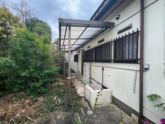 河内長野市喜多町貸家の庭|お庭です