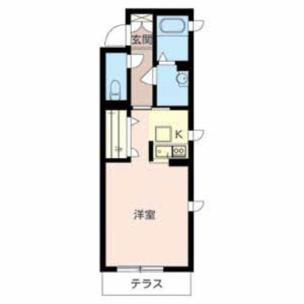 シャーメゾン岸和田の間取り