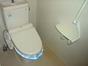 シャーメゾン岸和田のトイレ|トイレもきれいです