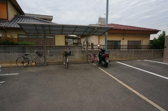 ミューズ二色のその他共用部分|ミューズ二色 　自転車置場です