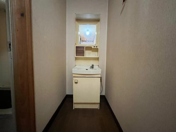 岸和田市下野町平屋の洗面所|忙しい朝には欠かせない洗面所です