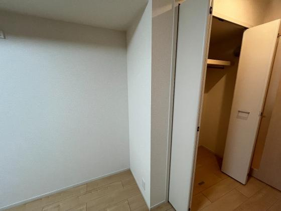ゴールイン岸城の収納|専用の収納スペースです