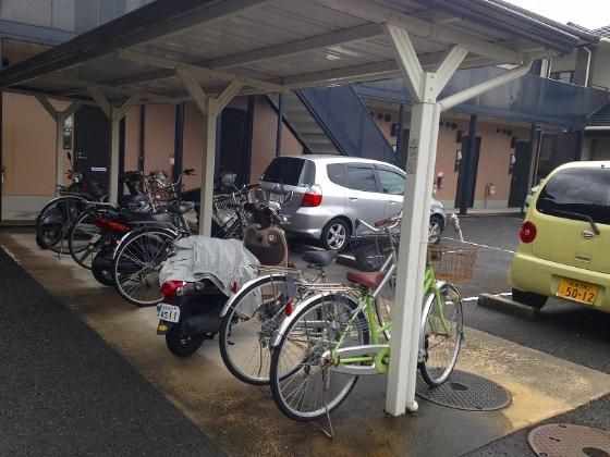 ピースフルのその他共用部分|自転車置場です