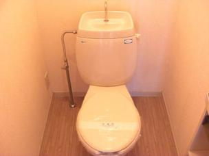 風見本郷のトイレ|落ち着いた色調のトイレです