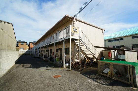 ウラカワハイツの外観|おしゃれな外観です