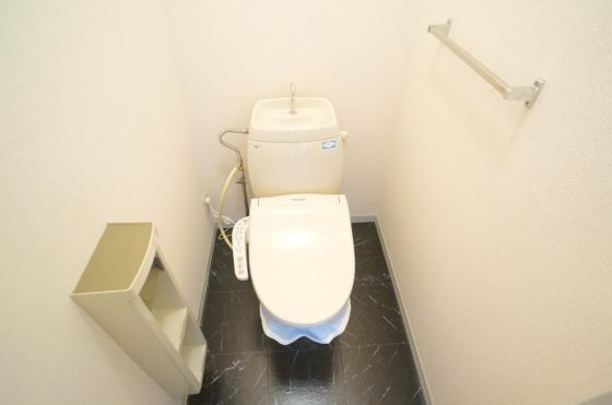 二色の浜グリーンヴィレッジのトイレ|シンプルで使いやすいトイレです