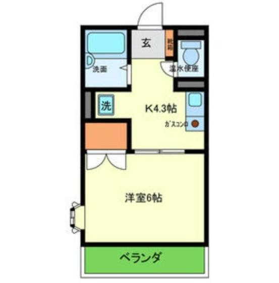 アライブ滝本3の間取り