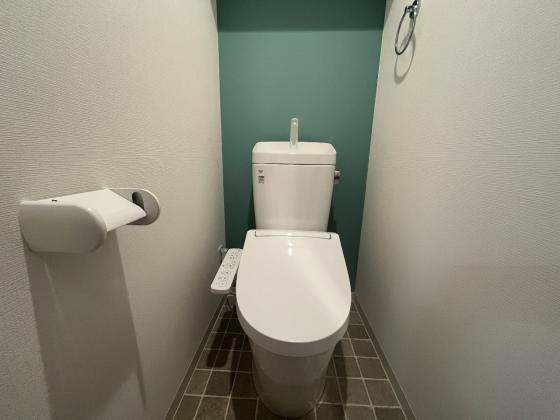 COCO-SURFRIDERのトイレ|ゆったりとした空間のトイレです