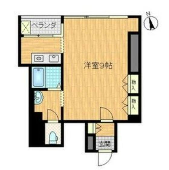 シルクルーム７番館の間取り