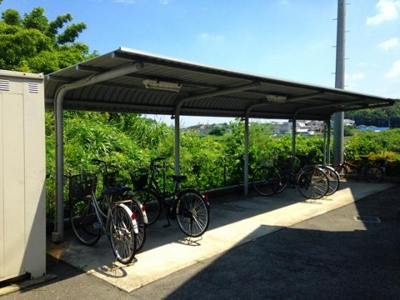 オリーブ泉ヶ丘（旧A.K泉ヶ丘）のその他共用部分|泉ヶ丘 　自転車置場です