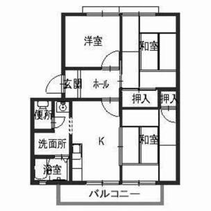 ジョイフルハイツの間取り