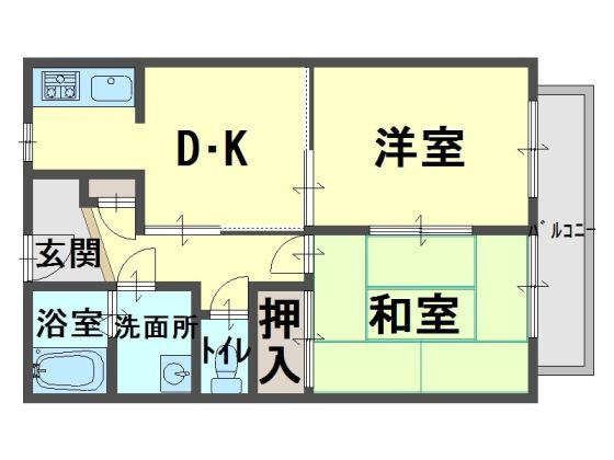 パークハイムの間取り