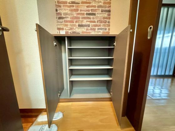 オリーブハイツの収納|専用の収納スペースです