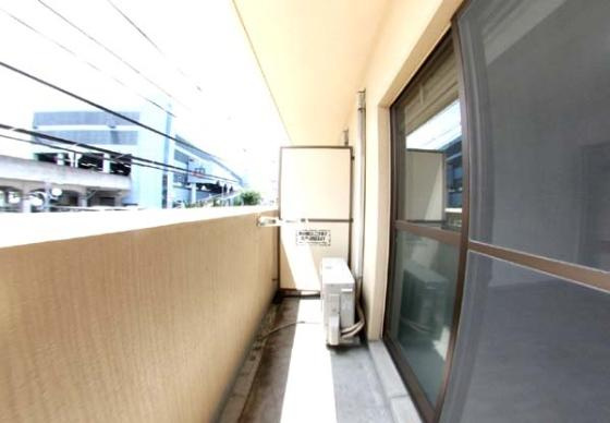 中井マンションのバルコニー|バルコニーがあります