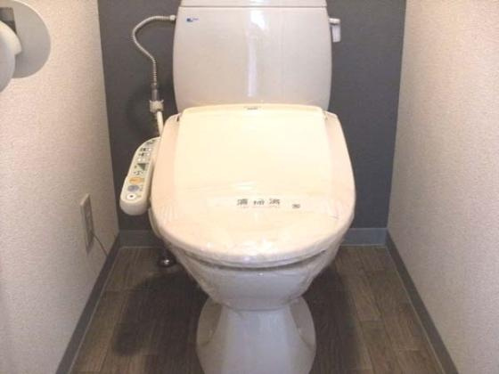 中井マンションのトイレ|清潔感のあるトイレです