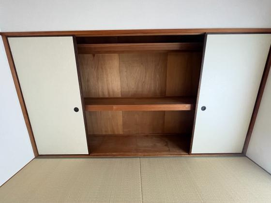 小松里マンションの収納|専用の収納スペースです