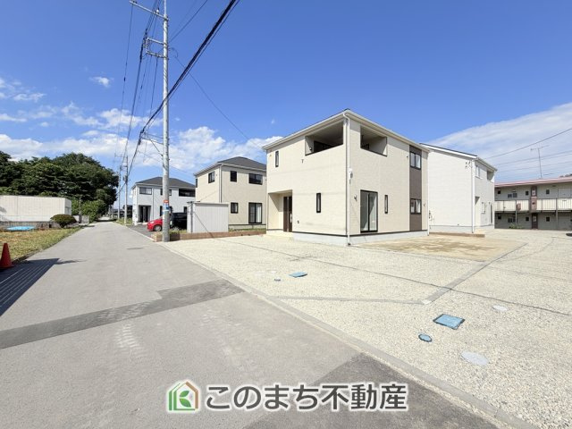 CradleGarden那須塩原市若草町第8の前面道路含む現地写真|前面道路含む現地写真
