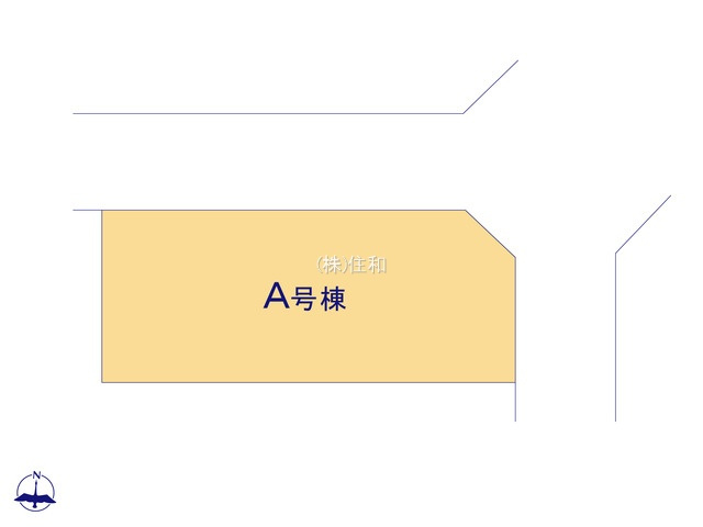 新築　富士見市水谷東2丁目の区画図