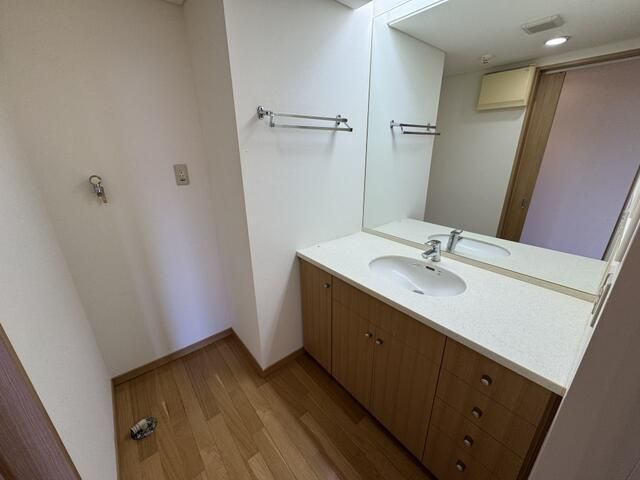 熊本市東区榎町の賃貸マンションの独立洗面台