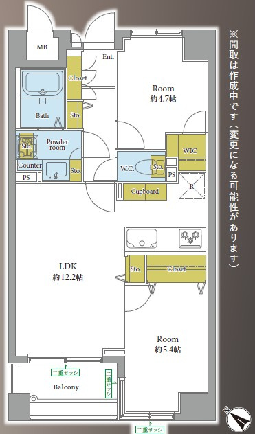 【間取り】