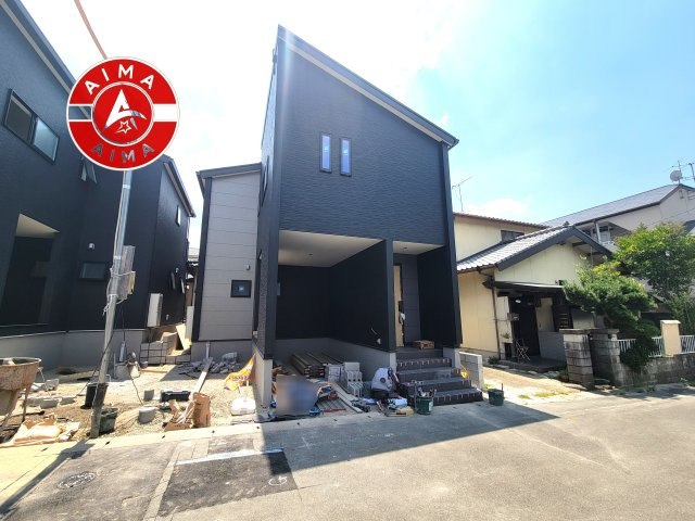 春日市一の谷4丁目第1-3棟(1号棟)の外観|デザイン性のある外観です。