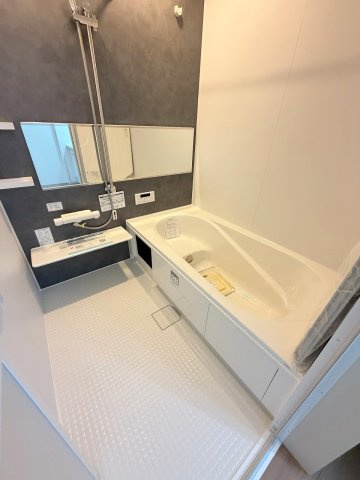 三郷市戸ケ崎1丁目　新築戸建　全2棟　1号棟の浴室|追焚・浴室乾燥機付きの快適な一坪バス