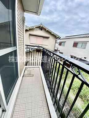 ローズコート南吹田のバルコニー