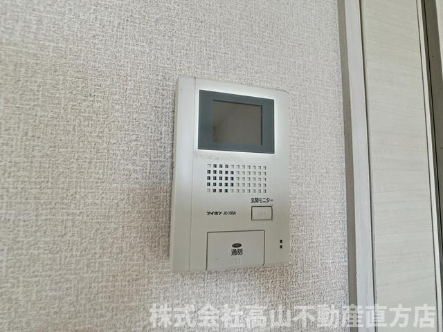 直方市大字頓野のアパートのセキュリティ