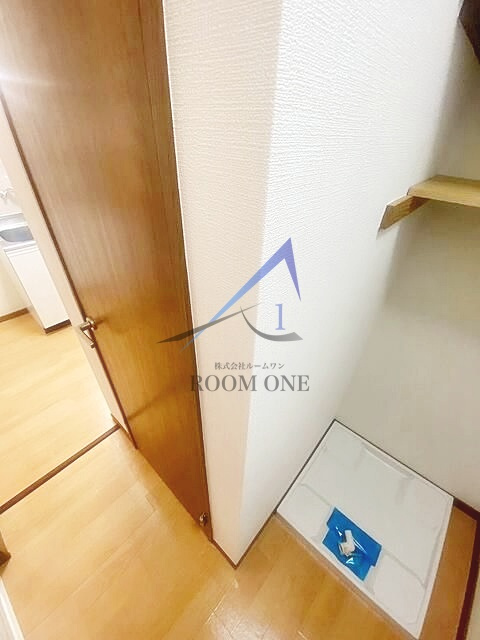 ハイム第２平和台の設備|洗濯機置き場です。
