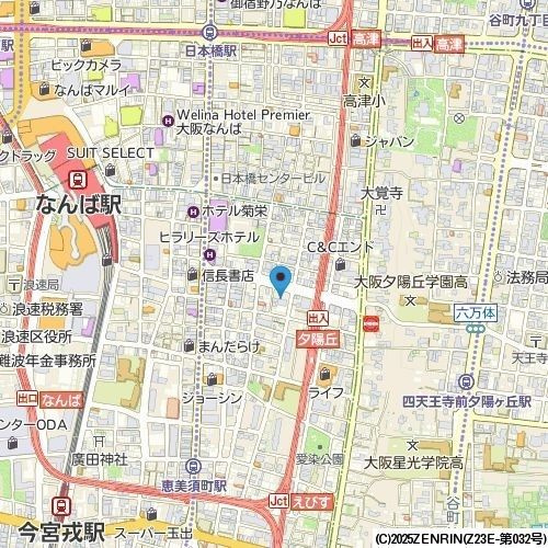 セレニテ難波プリエの地図