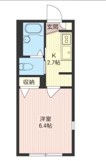 シャーメゾン三軒茶屋　最上階　角部屋　三軒茶屋エリアの間取り