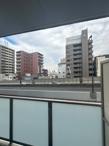 ミネルヴァ千住新橋のバルコニー