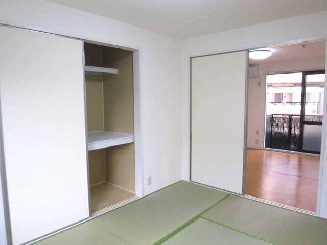 ベルテ伊藤Ｄ棟の和室|和室でゆったりくつろげます