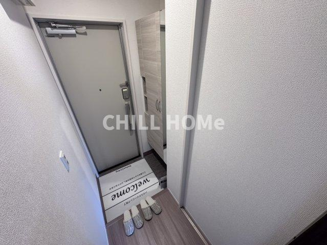 D-ROOM紅雲町Cの玄関|当社、チルホームのHPもご覧ください(^^)/物件情報多数♪