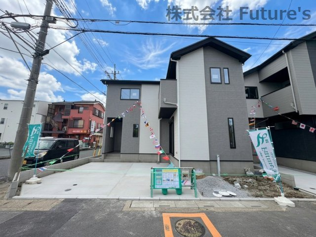三郷市戸ケ崎1丁目　新築戸建　全2棟　2号棟の外観|TX「三郷中央」駅バス8分『戸ケ崎小学校前』停歩5分
