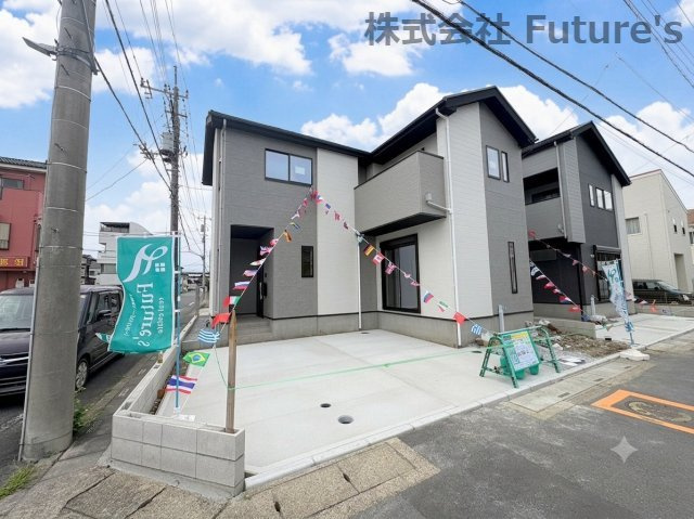 三郷市戸ケ崎1丁目　新築戸建　全2棟　2号棟の外観|三郷市戸ケ崎1丁目！周辺施設充実