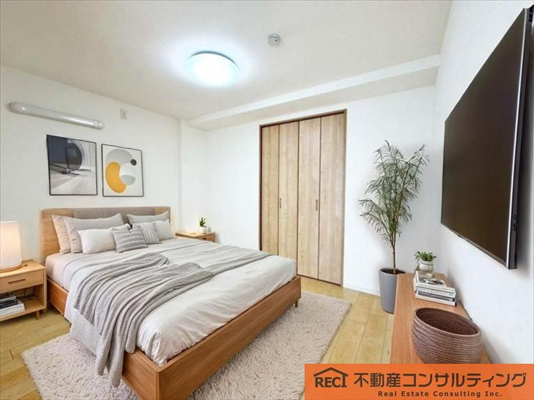 コボリマンション夙川老松台D棟の寝室