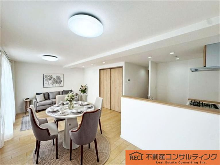 コボリマンション夙川老松台D棟の内装|全室エアコン設置可能♪住宅設備も充実しています