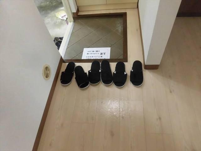マリンヒルハイツの玄関|ゆったりとした玄関です