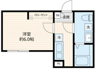 鴻巣市愛の町のアパートの画像