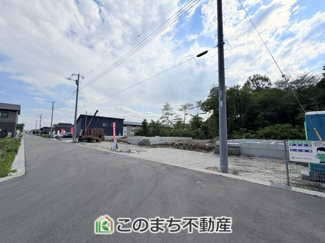 CRADLEGARDEN那須塩原市春日町第2　2号棟の前面道路含む現地写真|前面道路含む現地写真