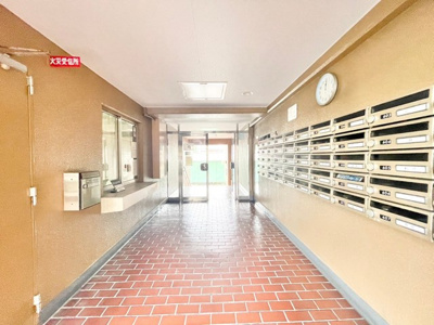 【ロビー】 | ライオンズマンション第7江坂 | エイブルだけの嬉しいサービス、ご用意しております。詳細は、お気軽に当社までお問合せ下さいませ！