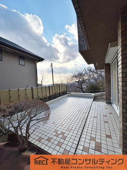神戸市東灘区鴨子ヶ原3丁目　中古戸建の庭