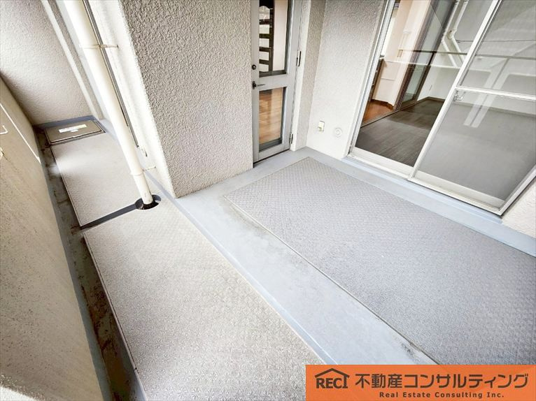 六甲シャトレ篠原のバルコニー