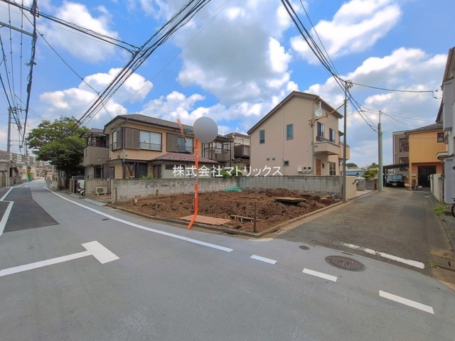 練馬区田柄4丁目　南西角地×建築条件なし　限定1区画の画像