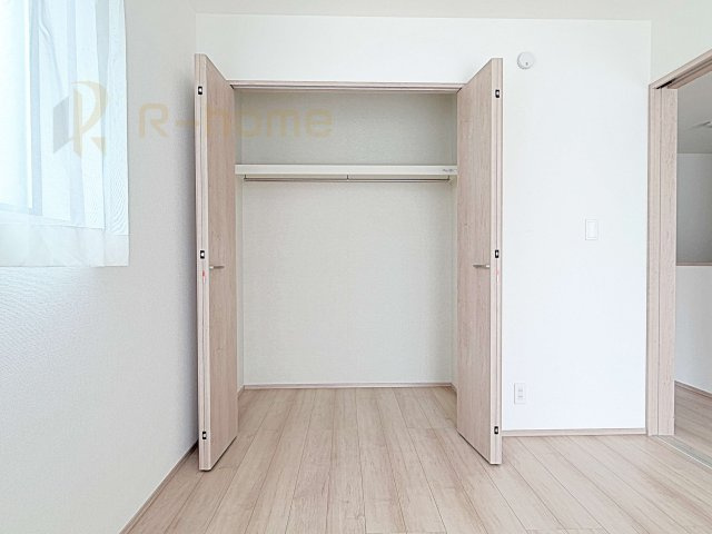 ひたちなか市津田　新築戸建て　A号棟の収納|全居室収納スペースを設置！充分な容量で居住空間もスッキリ♪
